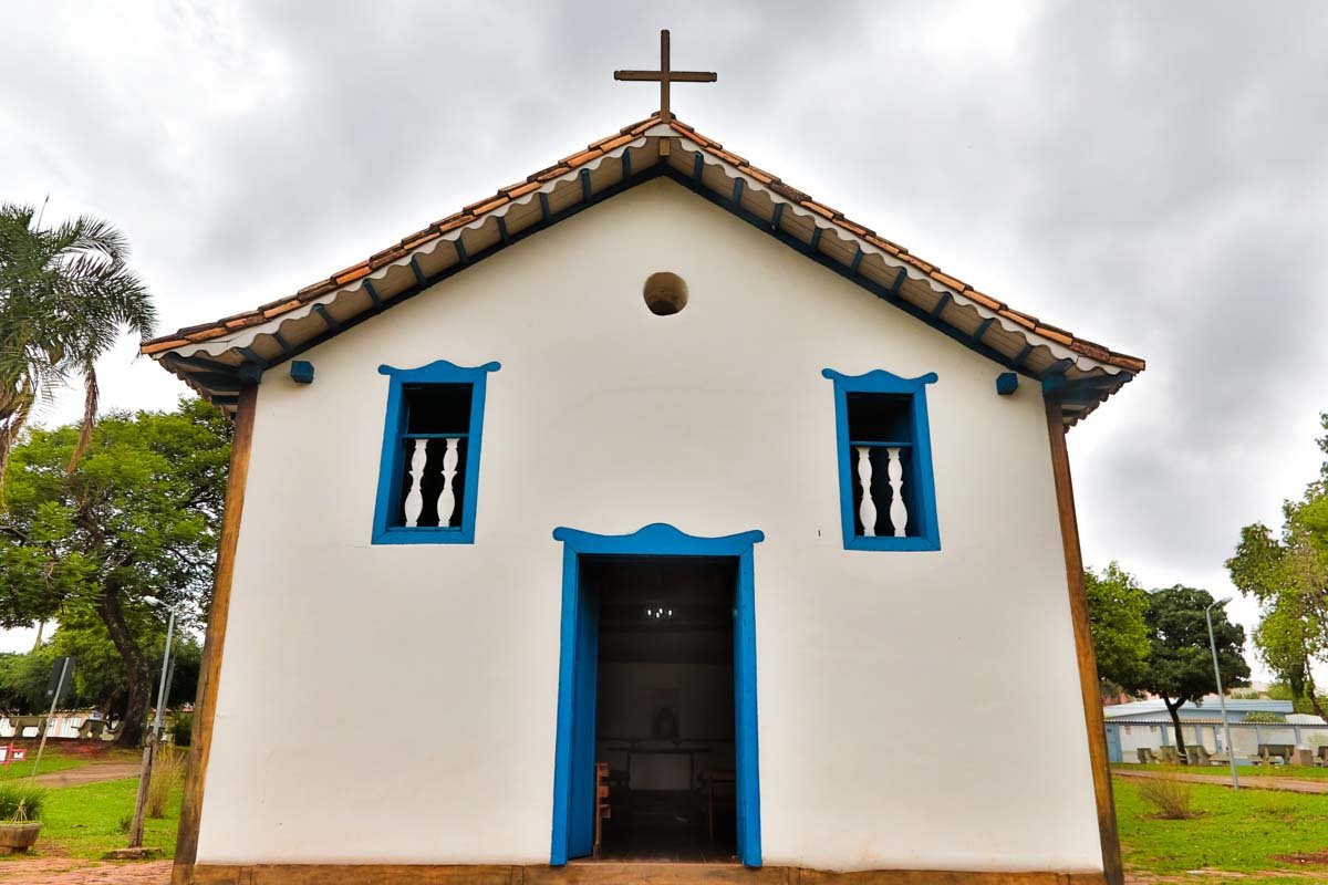 A Igrejinha de São Sebastião fica em Planaltina ela foi construída com recursos de duas famílias da região 