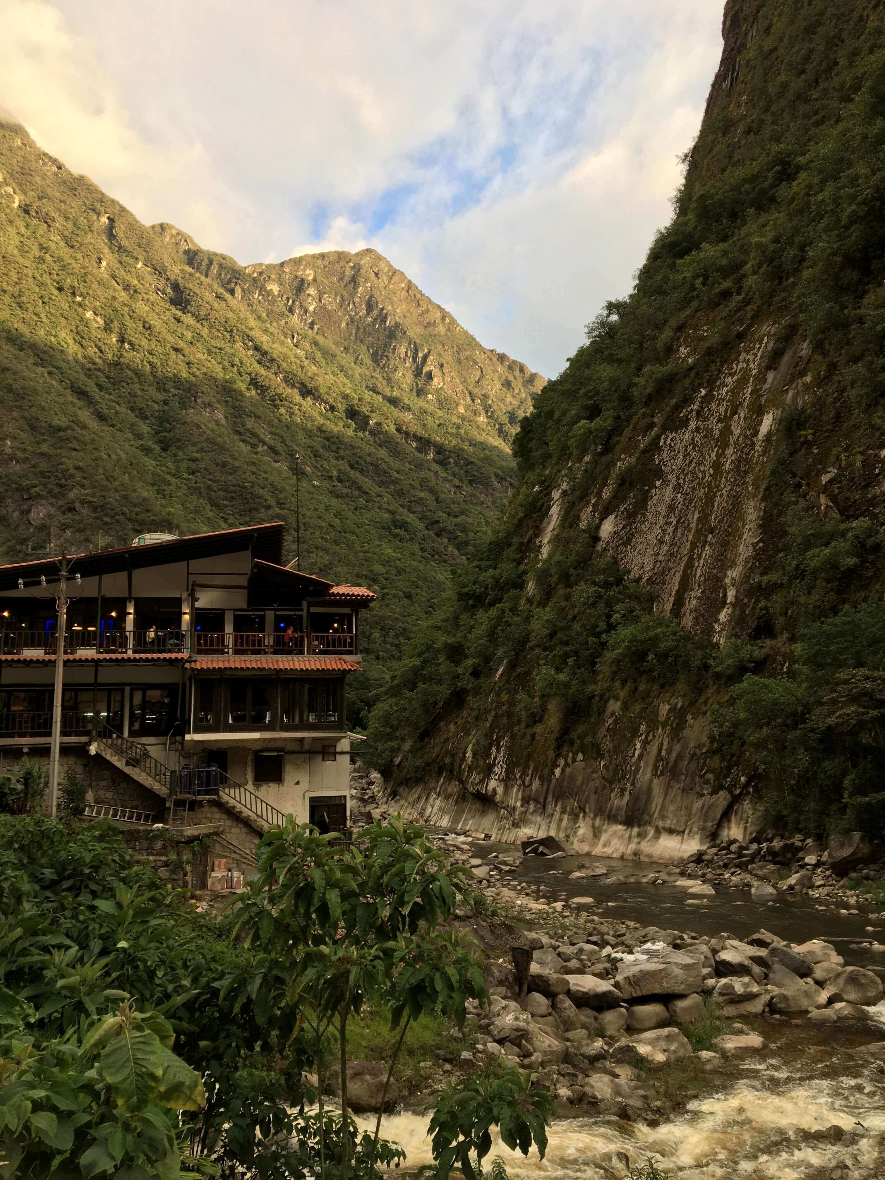 Aguas Calientes: preparação para a próxima etapa