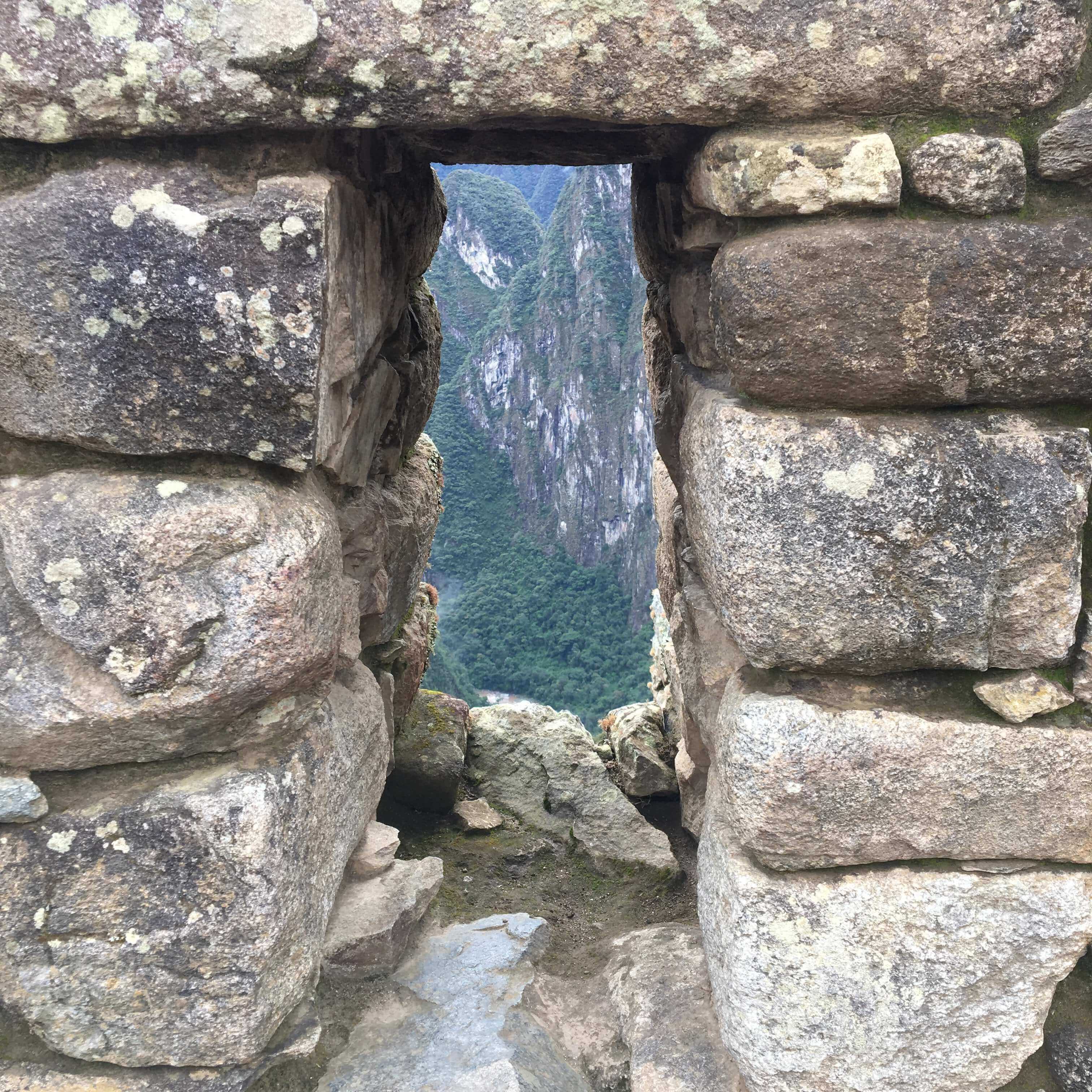 Uma “janela” com vista para a montanha